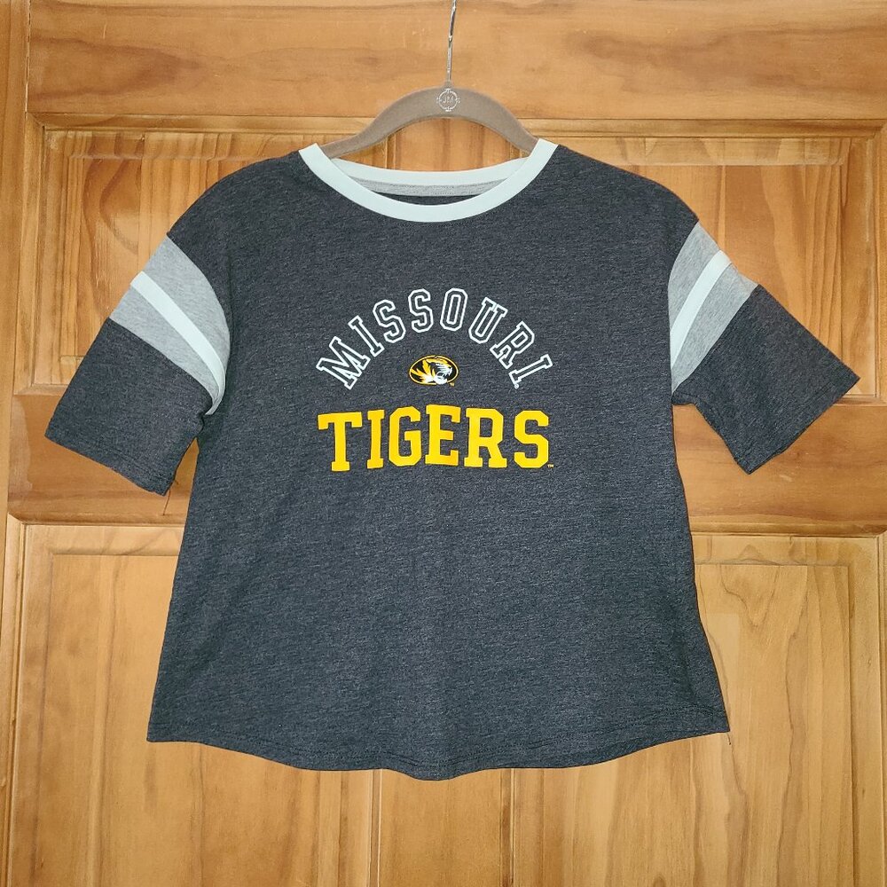 5/$30 Rivalry Threads 91 Gray/White Missouri Tigers Short Sleeve T Shirt